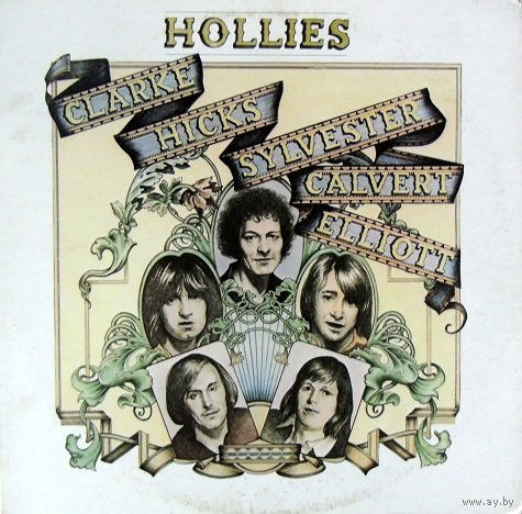 The Hollies – Clarke, Hicks, Sylvester, Calvert, Elliott, LP 1977