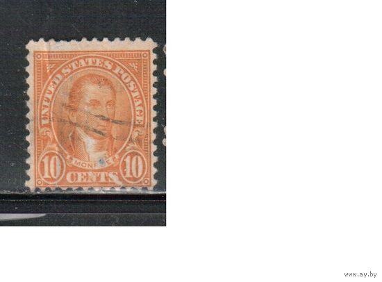 США-1922, (Мих.272), гаш.    , Стандарт, Личности, Президенты ,Монро(1)