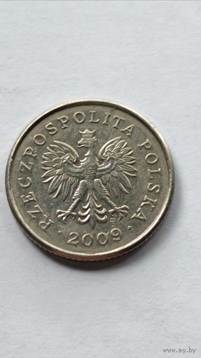 Польша. 50 грошей 2009 года