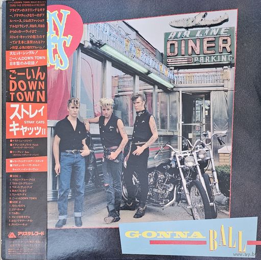 Stray Cats. Gonna Ball (FIRST PRESSING) OBI