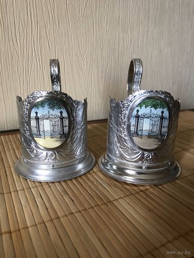 ПОДСТАКАННИК МЕДАЛЬОН "РЕШЕТКА ЛЕТНЕГО САДА"