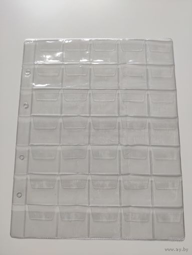 Листы-файлы для монет на 35 ячеек