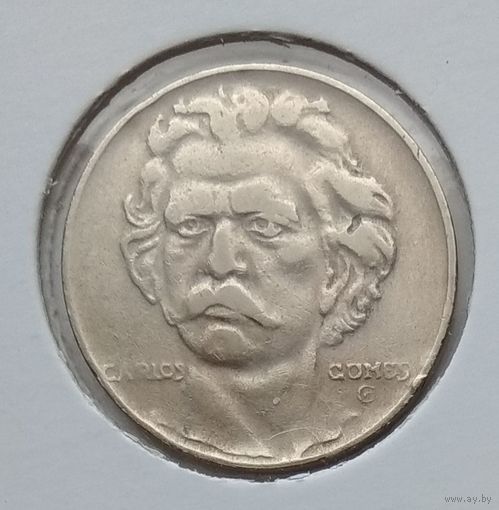 Бразилия 300 реалов 1938 г. Антонио Карлос Гомес. В холдере