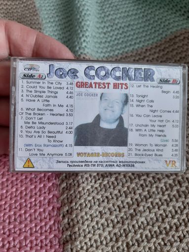 Кассета LG HP 90. Joe COCKER. GREATEST HITS.