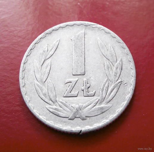 1 злотый 1974 Польша #01