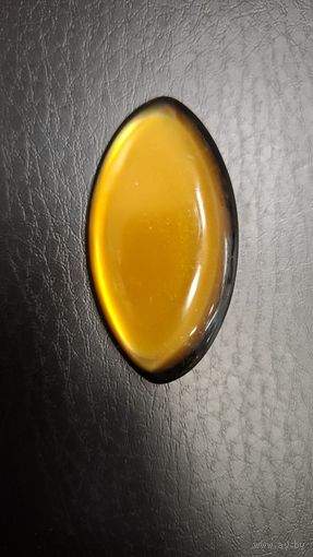 Брошь винтажная. Кабошон