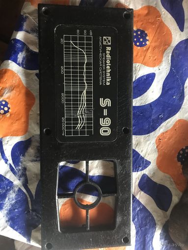 От колонки S-90 накладка ФИ