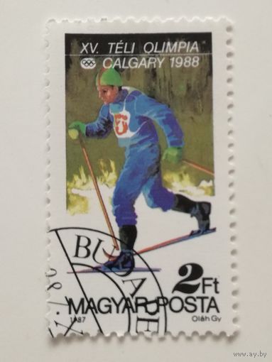 Венгрия 1987. Зимние Олимпийские Игры-Калгари, Канада.