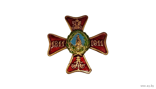 Царский полковой знак - 11 Финляндский стрелковый полк реплика