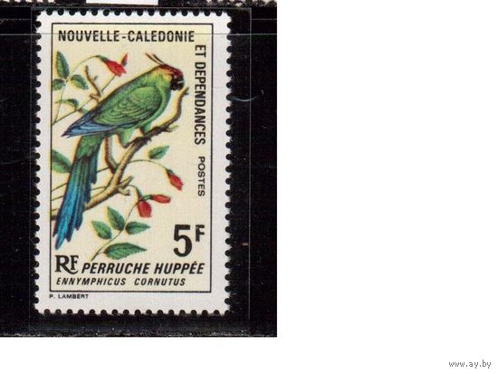Новая Каледония-1967, Французские колонии,(Мих.452) ** , Фауна, Птицы