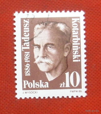 Польша. Известные люди. ( 1 марка ) 1986 года. 8-6.