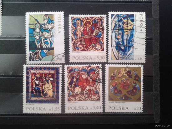 Польша 1971  Витражи