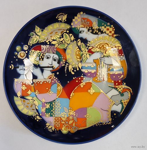 Декоративная тарелка Rosenthal "Orientalische nachtmusik"