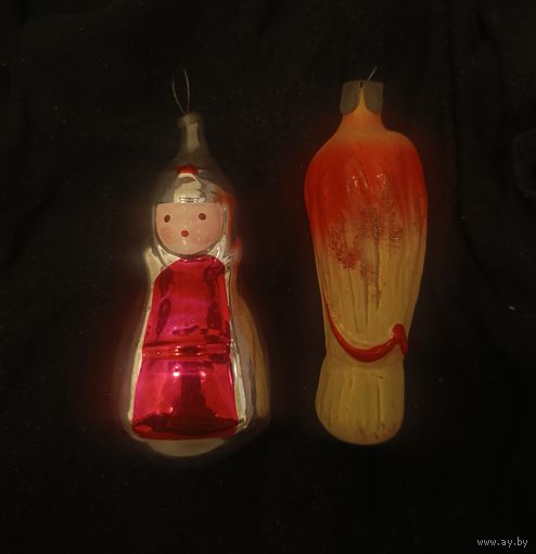 Лот Ёлочных игрушек , редкие .