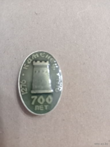 Значок 700 лет Каменец