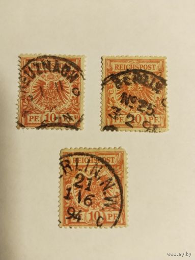 Германия 1889  1 м