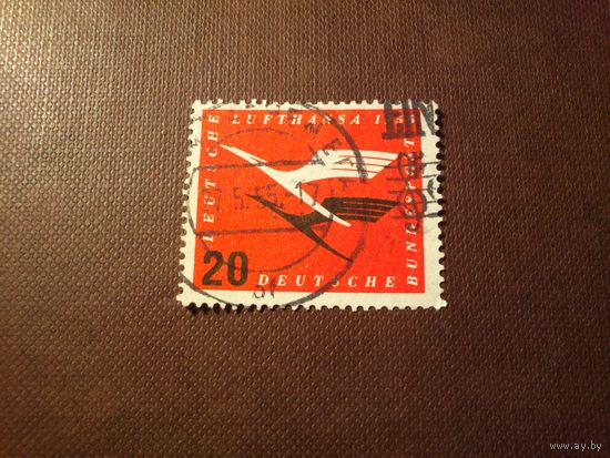 Германия 1955 г.Перезапуск немецкой авиакомпании-Люфтганза.