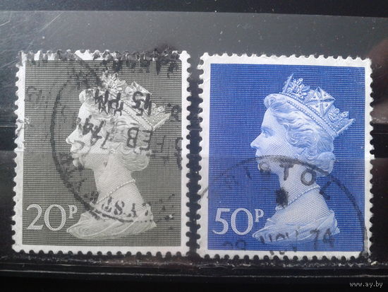 Англия 1970 Королева Елизавета 2
