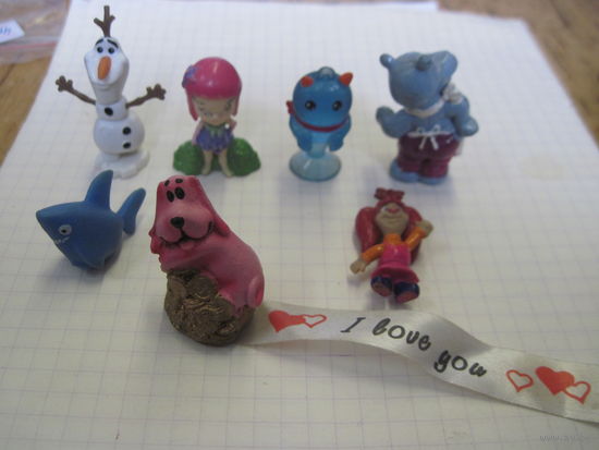 Лот фигурок/4 с рубля!