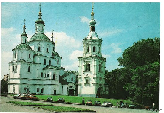 Открытка СССР г. Сумы Воскресенская церковь Фото В. Кримчака