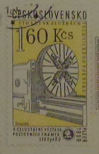 100 лет заводу Шкода.  Чехословакия. Дата выпуска:1959-05-02