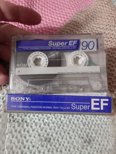 Кассета SONY Super EF90. Чайф.