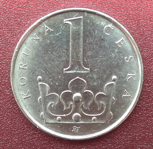Чехия. 1 крона. 2001 год