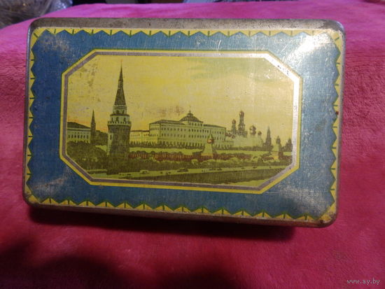 Коробка-жесть 40-50х.г.17х6х11см.