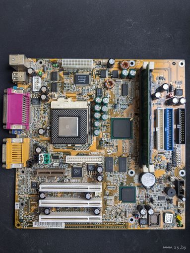 Gigabyte GA-6WMM7 Socket 370 Ретро