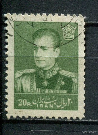 Иран - 1958/1960 - Мохаммад Реза Пехлеви 20R - [Mi.1052] - 1 марка. Гашеная.  (LOT AQ47)