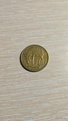 10 Сантимов Эфиопия