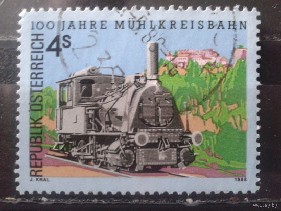 Австрия 1988 Паровоз 1887 г.