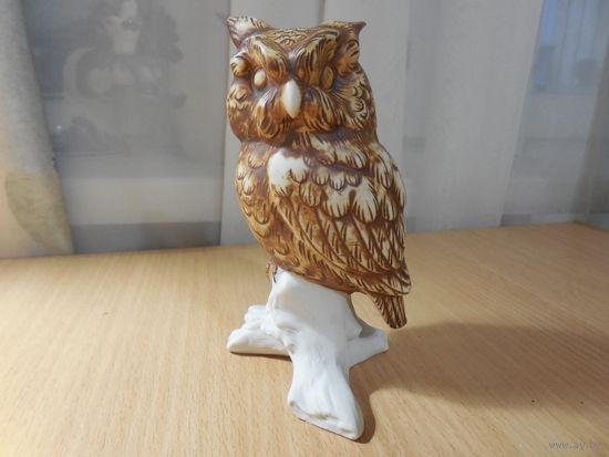 Фарфоровая статуэтка. Сова. Германия.