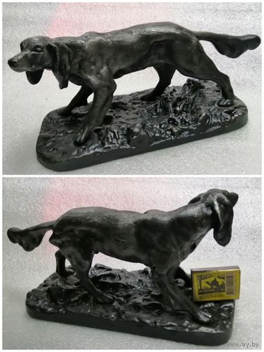 Сеттер в стойке. Чугунное литьё. СЧЗ, СССР.
