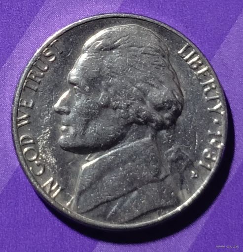 5 центов 1981 г США