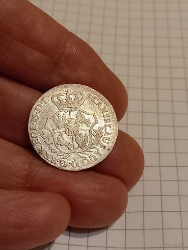 2гроша,1767 год, состояние!