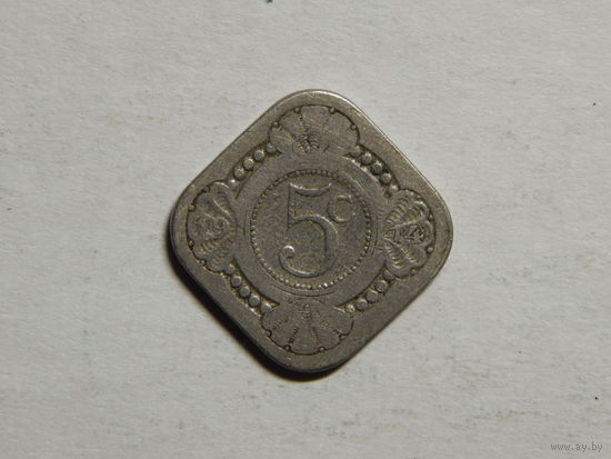 Нидерланды 5 центов 1914г