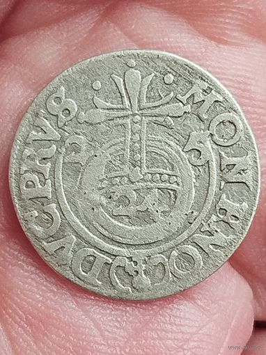 Распродажа - 1/24 талера (3 гроша,полторак) 1625г.,СИГИЗМУНД 3 ВАЗА,Речь Посполитая