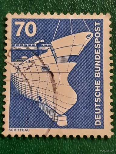ФРГ 1975. Судостроительная промышленность