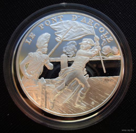 Французская революция 200 лет 1789–1989! Серебро 999 пробы 31,1 грамм 1,000 унции! ВОЗМОЖЕН ОБМЕН!