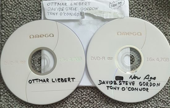 DVD MP3 дискография Ottmar LIEBERT, David & Steve GORDON, Tony O'CONNOR - 2 DVD