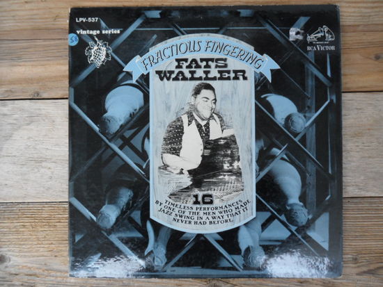 Fats Waller - Fractious Fingering - RCA Victor, England
