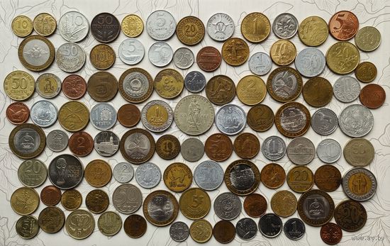 100 монет мира, без повторов. #4. Есть возможность торга.