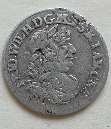6 грошей, 1683 H.S., Фридрих Вильгельм I 1640 - 1688 гг