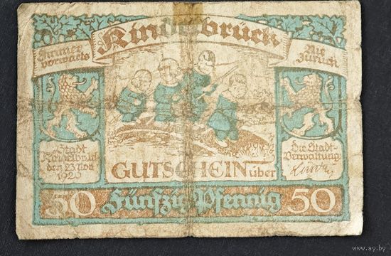 1920 год Германия 50 пфеннигов