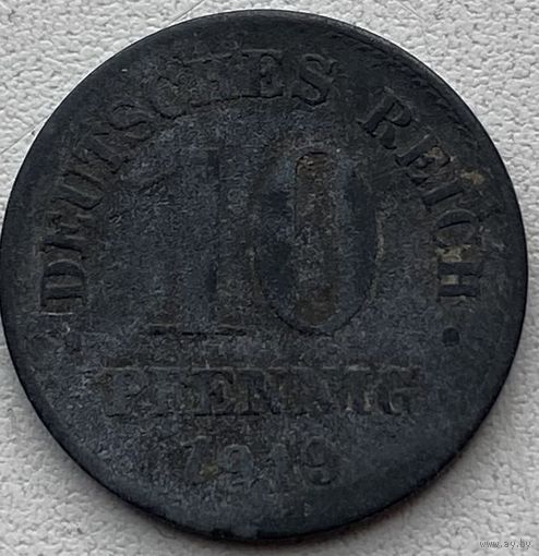 Германия 10 пфеннигов 1919 г.