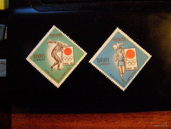 Панама, 1964 год**. Олимпийские игры. Спорт.