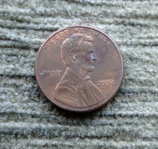 Werty71 США 1 цент 2004