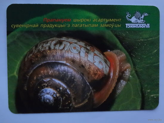 Календарик 2004 г. Тэхналогія.