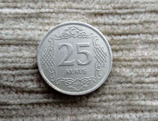 Werty71 Турция 25 куруш 2014